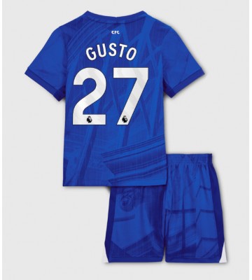 Chelsea Malo Gusto #27 Hjemmebanesæt Børn 2025-26 Kort ærmer (+ korte bukser)